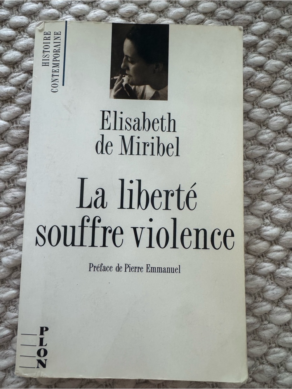 Livre - La liberté souffre violence (Elisabeth de Miribel)